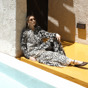 Polka abaya